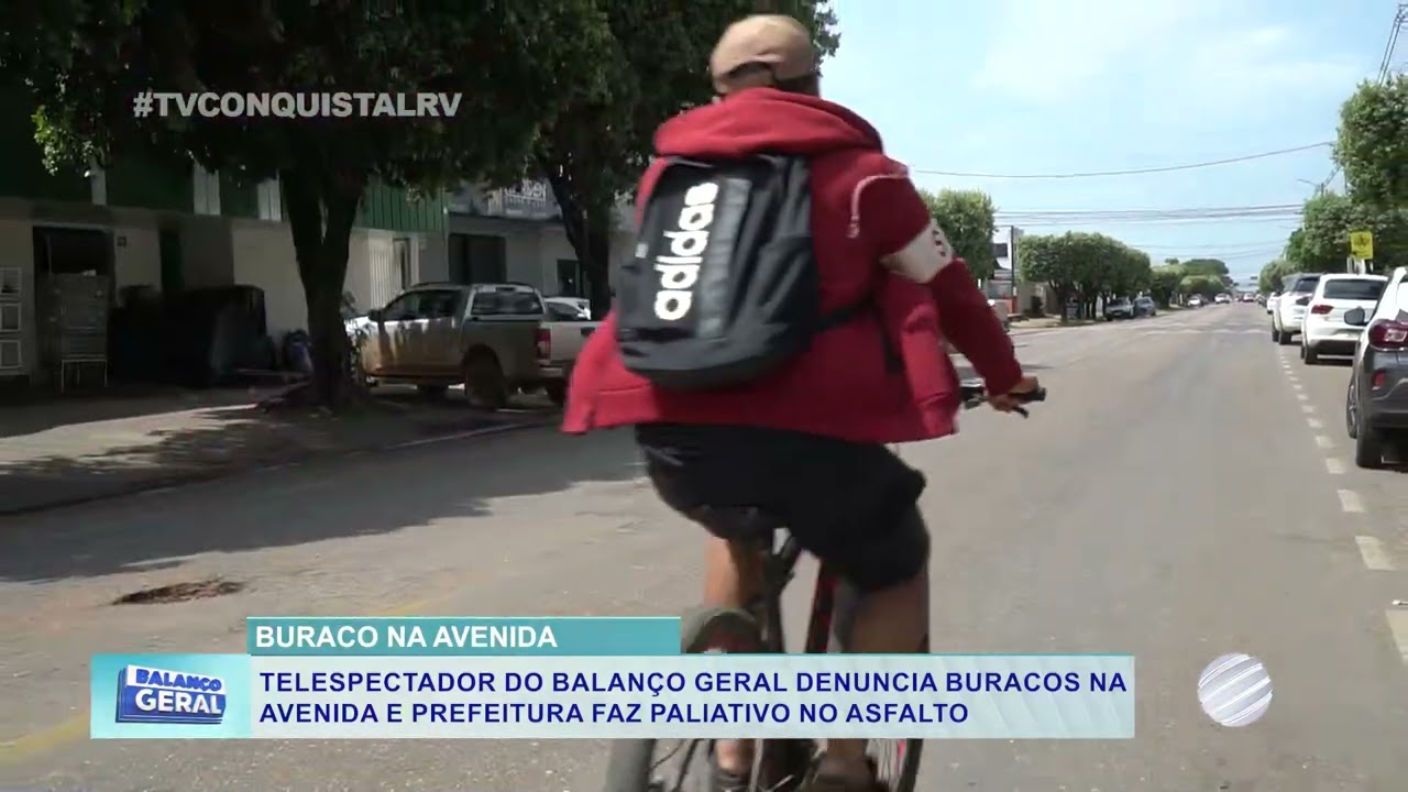 Buracos nas avenidas geram transtornos e revolta de moradores em Lucas do Rio Verde