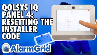 Qolsys IQ Panel 4: Resetting the Installer Code