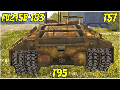 T95, T57 Heavy & FV215b 183 ● WoT Blitz