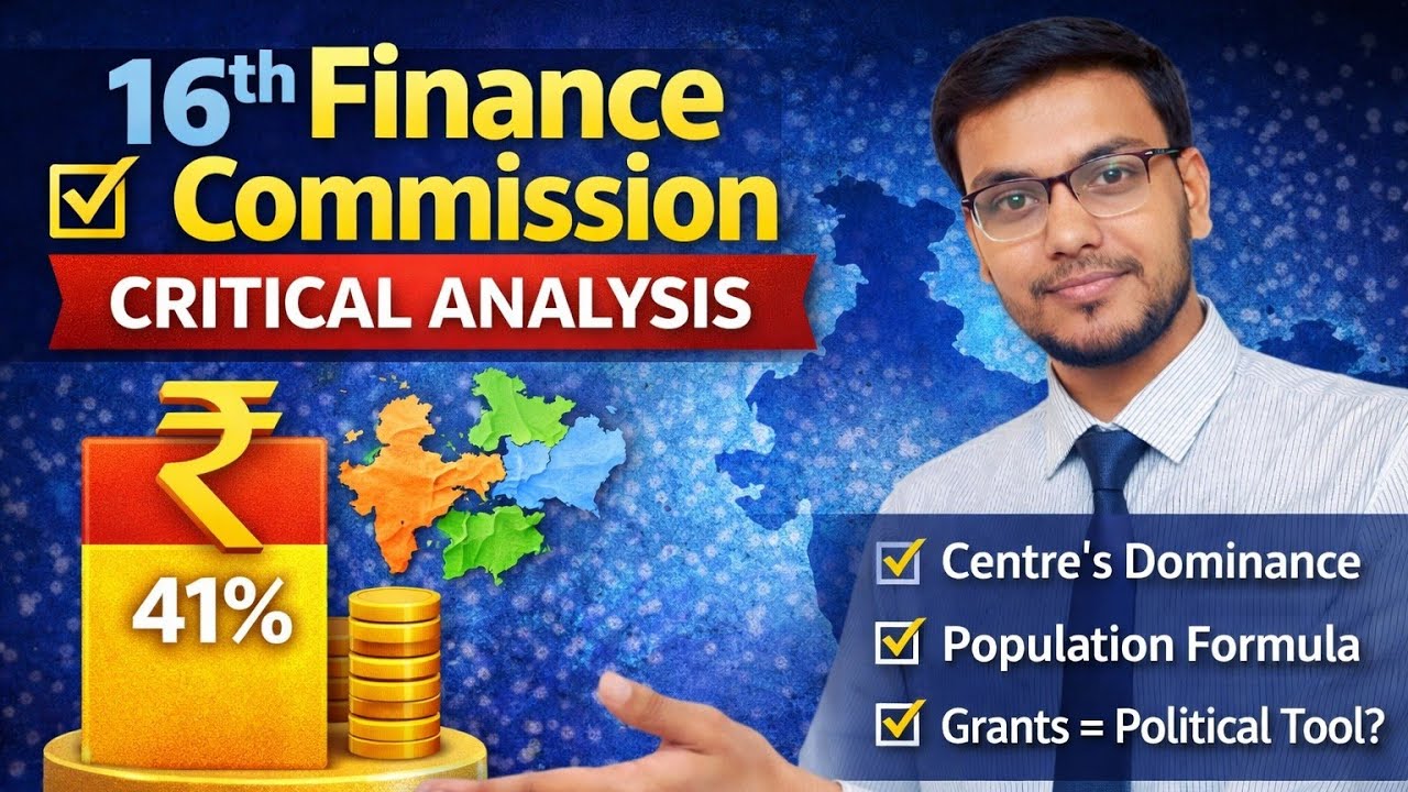 “Big Shock for States? What 16th Finance Commission Changed!”