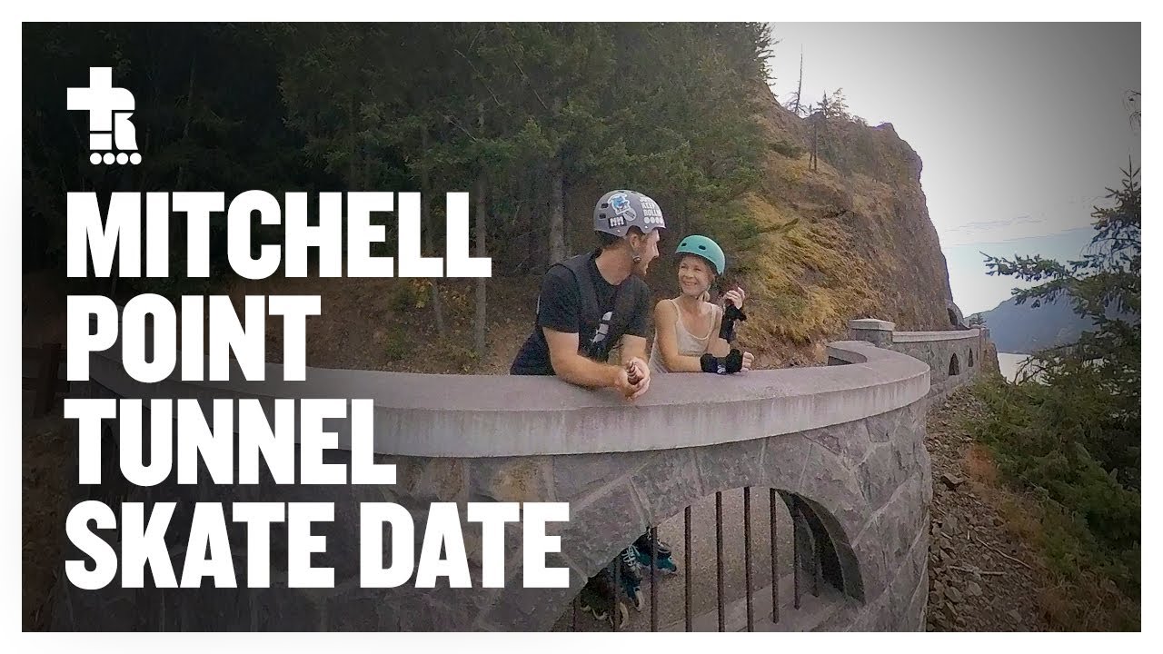 Skate Date at the NEW Mitchell Point Tunnel! | Big Wheel Inline Skating #MitchellPointTunnel