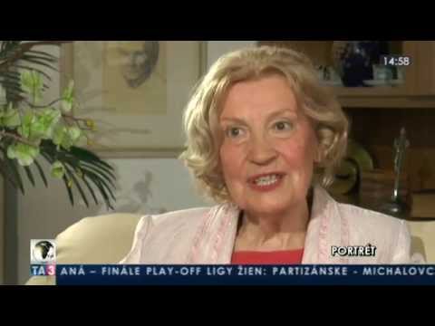 Portrét so speváčkou a rozhlasovou redaktorkou Darinou Laščiakovou