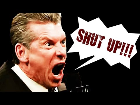 Vince McMahon SHUT UP!!! Compilation