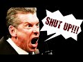 Vince McMahon SHUT UP!!! Compilation