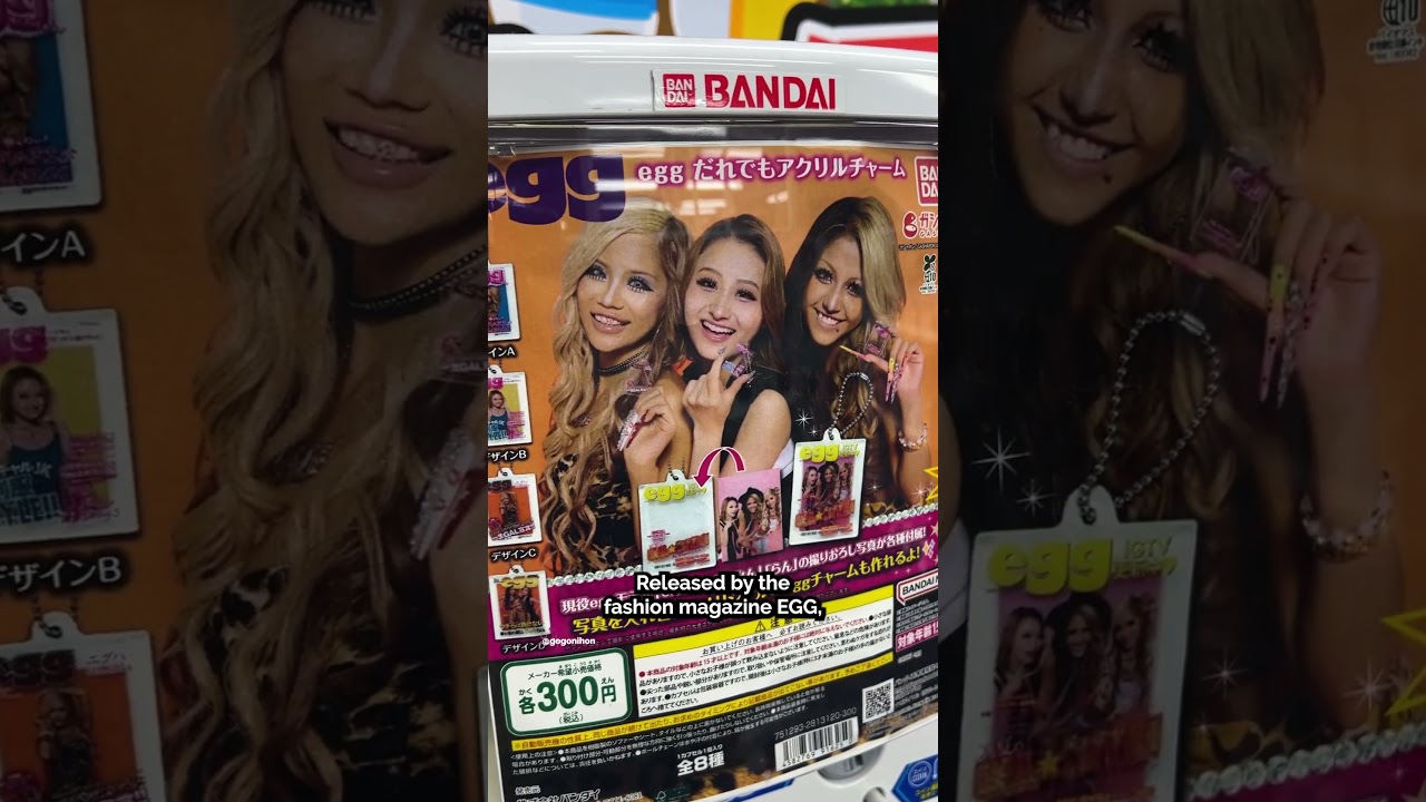 Love gyaru fashion? Check out this gacha charm! 💖✨ #shorts