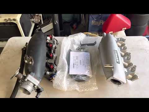 Greddy SR20det intake manifold side by side comparison with FAKE manifold