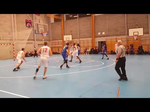 Highlights Div 2 Herrar Aros Basket vs Västerås Basket 180113