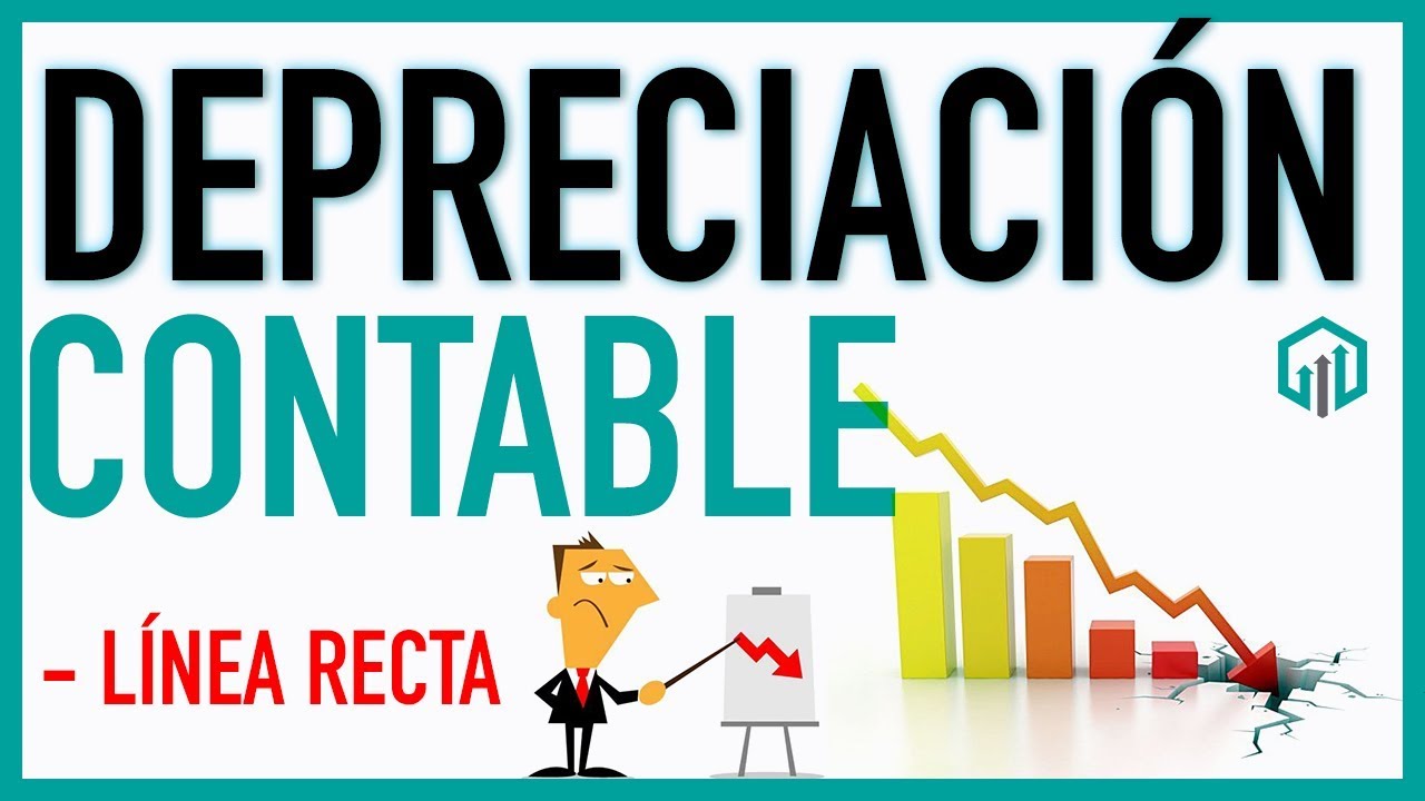 Depreciacion en LÍNEA RECTA y sus Asientos Contables | Contabilidad Básica | Contador Contado