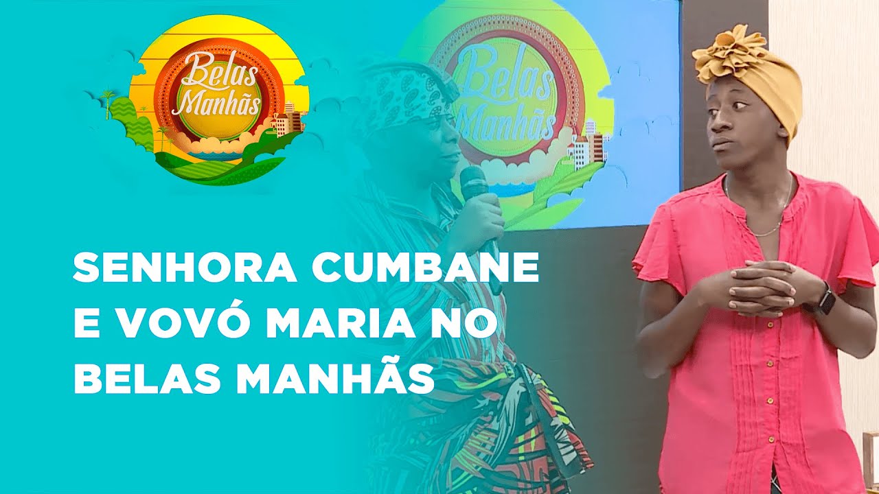 SENHORA CUMBANE E VOVÓ MARIA INVADEM O PROGRAMA BELAS MANHÃS