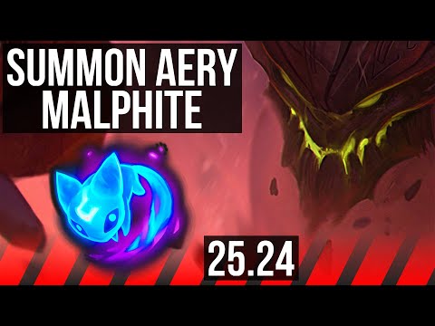 MALPHITE vs MORDEKAISER (TOP) | Summon Aery | EUW Diamond | 25.24