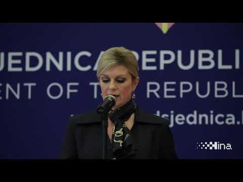 Tiskovna konferencija predsjednice Grabar-Kitarović