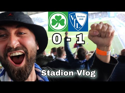 SpVgg Fürth vs VfL Bochum #StadionVlog | AUSWÄRTSSIEG!!!
