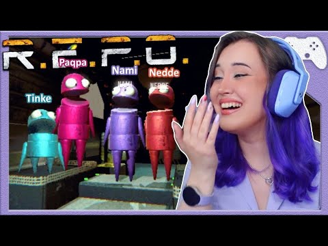 Pelataan ensimmäistä kertaa R.E.P.O. peliä 🤣 (ft. Tinke,Paqpa ja Nedde)