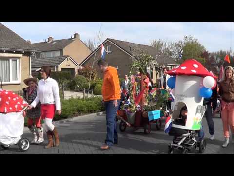 koninginnedag optocht Krabbendijke