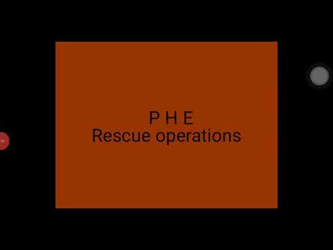 RESCUE OPERATIONS
