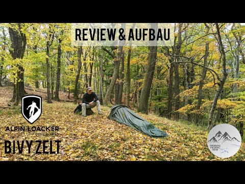 Ultralight budget bivouac bag/bivouac tent from Alpin Loacker