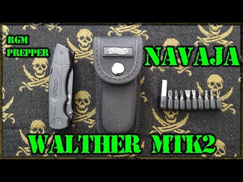 Navaja Walther MTK 2 knife Multi-Tool Multitac