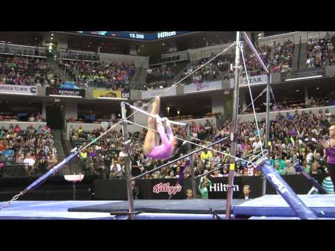 Lauren Hernandez – Uneven Bars – 2015 P&G Championships – Jr. Women Day 2