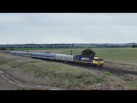 "The Overland" 2MA8 Journey Beyond Rail Expeditions Passenger Train (25/7/2022) - PoathTV Railways