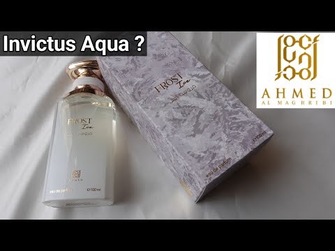 Ahmed Maghribi Frost ice perfume V/S Paco Rabanne Invictus Aqua | Summer Aquatic fragrance