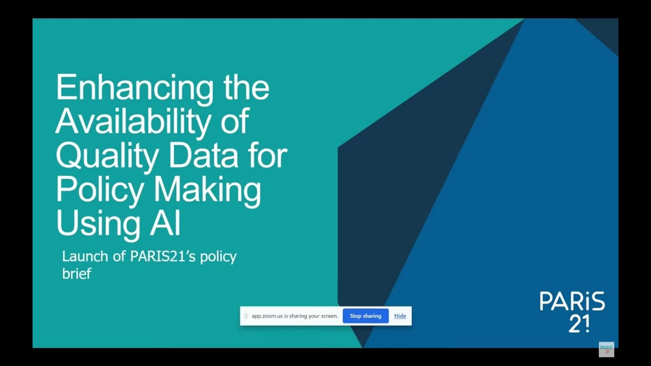 Enhancing the Availability of Quality Data for Policy Making Using AI