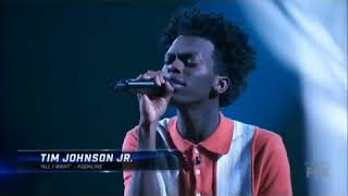 The four, Tim johnson-All i want kodaline (cover)