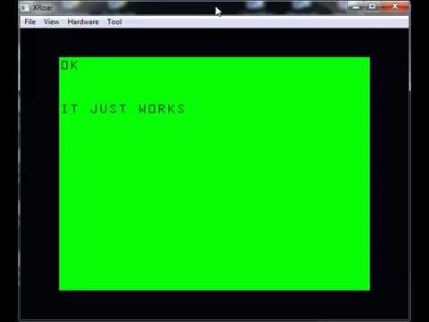 Fancy "Hello World" in CoCo/Dragon Basic
