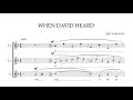 the most beautiful excerpt of choral music (When David Heard - Whitacre)