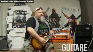 Video thumbnail for Maybach Lester Midnight Sunset '59 Aged - Guitare Xtreme Magazine - 80 by GUITARE XTREME MAGAZINE