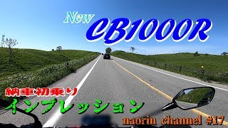 【納車初乗り】CB1000R　初ツーでソロツー　初リッターストファイは速過ぎた！