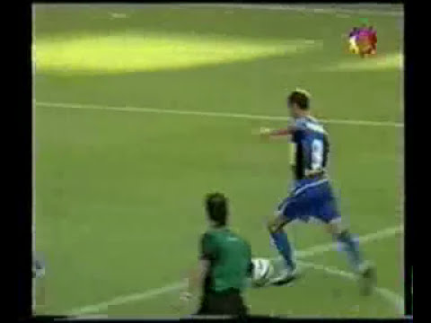 Gol de Cascini a Central (Boca 3-Central 1 01-12-02)