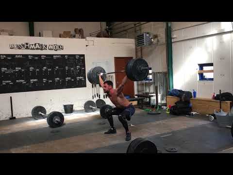 Snatch Pull + Touch & Go Snatch: 113 x 1+1 by Guillaume Pierre Guillou