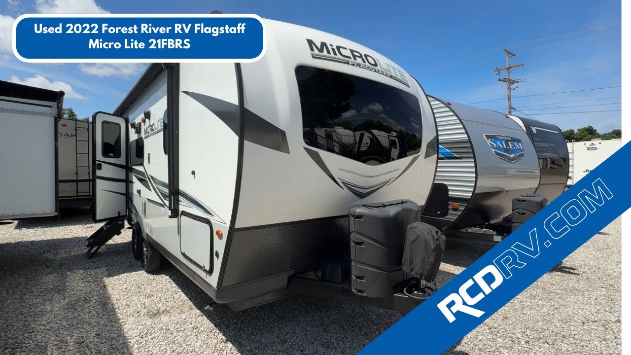 A photo of this 2022 Forest River Rv Flagstaff Micro Lite 21FBRS