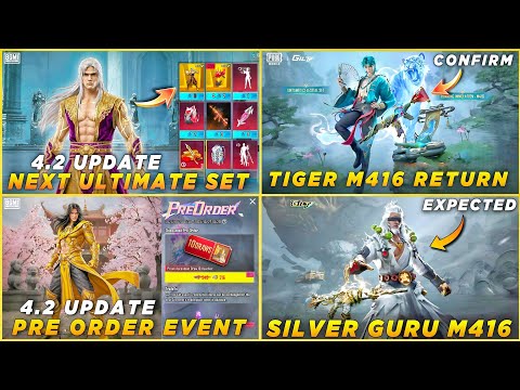 🔴 NEXT ULTIMATE SET | TIGER M416 SKIN RETURN | PRE ORDER EVENT CANCEL | SILVER GURU M416 RETURN? 🤩