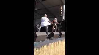 V. Bozeman + CeeLo Green perform &quot;Fool for You&quot; at New Orleans Jazz Fest