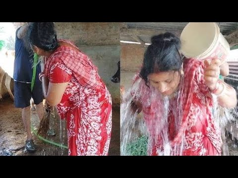 Desi Girl Bathing In Bathroom | Washroom Bathing Vlog | Pakistani Hot Girl New Vlog | Daily Routine