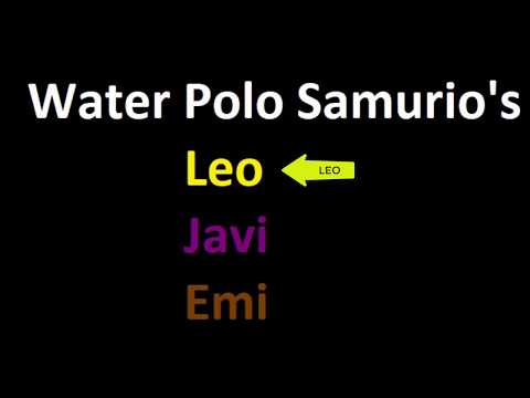 WATERPOLO SAMURIOS
