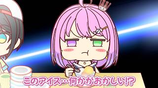 【手描き】くら寿司でスバルーナフードファイト【ホロライブ/大空スバル/姫森ルーナ】