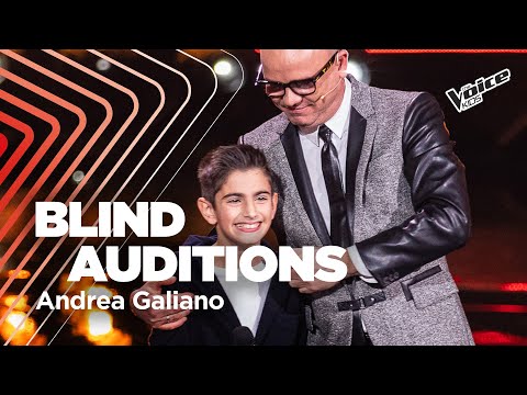 Andrea fa piangere tutti con una cover di Arisa | The Voice Kids Italy | Blind Auditions