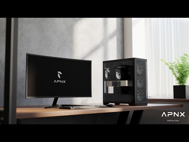 ChromaFlair USB-C mid-tower in vetro temperato APNX C1 video
