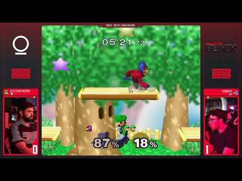 GENESIS BLACK Melee - Eddy Mexico (Luigi) vs Younger (Falco) Pools
