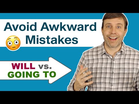 WILL vs GOING TO | Learn to correctly talk about the future