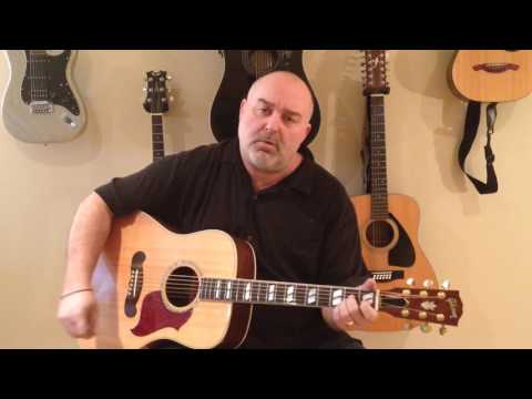 How to Play Friends in Low Places - Garth Brooks (cover) - Easy 5 Chord Tune