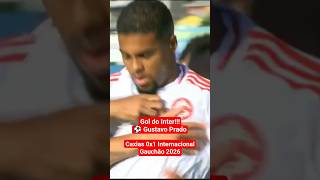 Gol de Gustavo Prado!!! Caxias 0x1 Internacional #gauchão #futebol #internacional