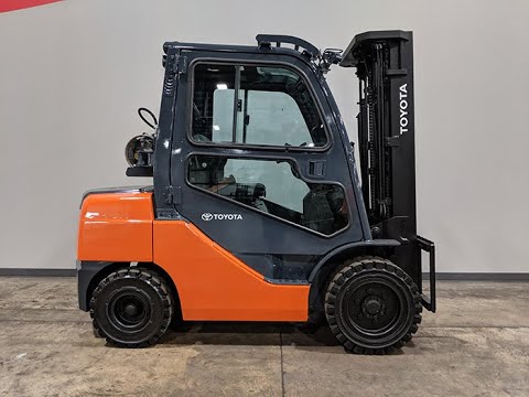 TOYOTA 8-series 8FGU32 6,500lb LP (Propane) #0341 - Forklift for Sale