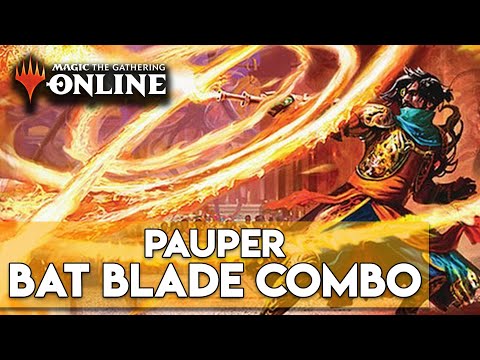 Maybe My Favorite Deck In Pauper | Pauper Bat Blade Combo w/MOISTMOOSE - Magic the Gathering Online
