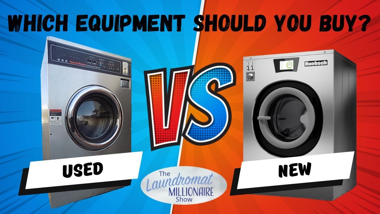 Should You Buy New or Used Equipment for Your Laundromat Retool featuring Matt Hylton with Dave & Carla Menz