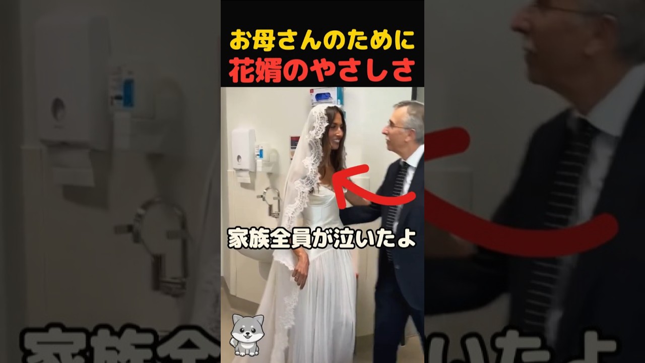 家族全員が泣いた結婚式