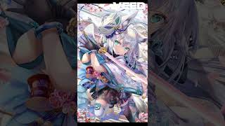 #白猫プロジェクト 白貓 X HOLOLIVE角色紀念曲 shorts #白上フブキ CV. #白上フブキが登場!!可愛い〜楽しみに〜🥛👅🐺  #ホロライブコラボ第3弾 #ホロライブ