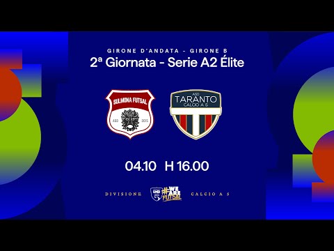 Sulmona Futsal-New Taranto 0-3 | 2ª giornata | Serie A2 Élite 2025/2026 - Girone B